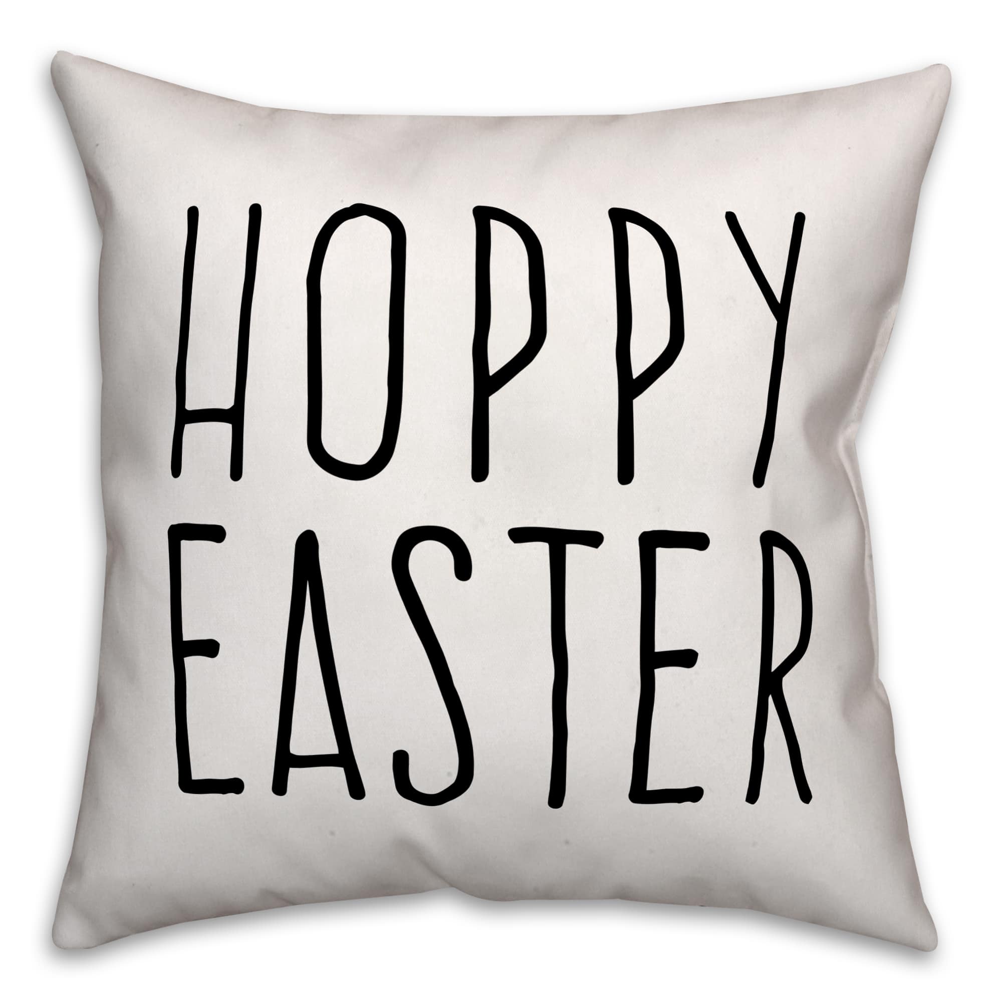 Hoppy Easter Throw Pillow